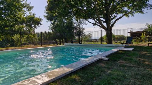 Peldbaseins, Maison de caractère, pied du Vercors, Piscine (Maison de caractere, pied du Vercors, Piscine) in Vaunaveys-la-Rochette