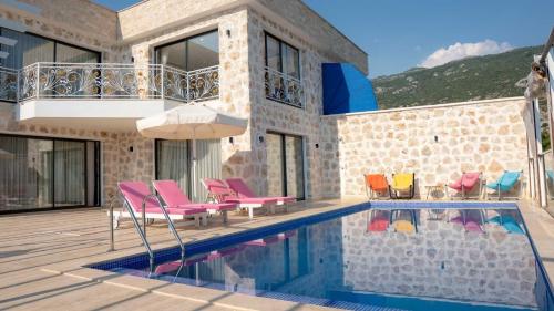 İslamlar 2 bedroom secluded villa with private pool – khách sạn tại Islamlar
