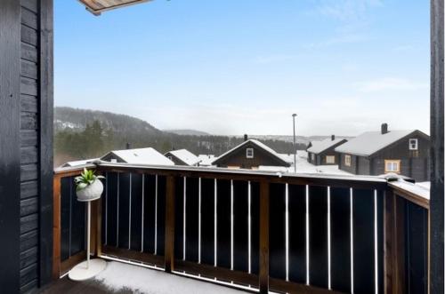 Ski in-out, cosy apartment in Funkelia Kongsberg in Конгсберг