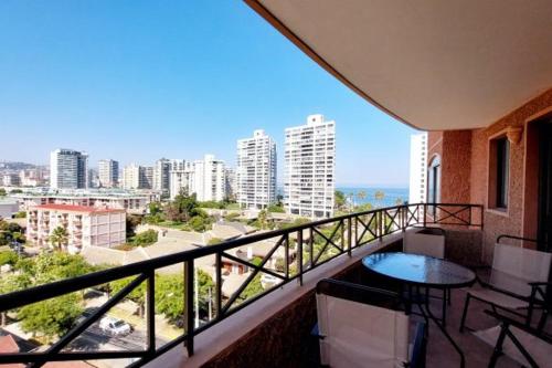 Viña del Mar! 2 habitaciones, 5 personas, Vista al Mar