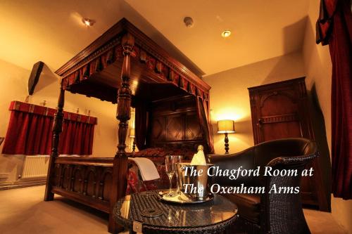 Luxury Double Room with Four Poster Bed & View