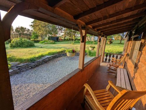 Uitzicht, Jay's Cabin in Castlehaven