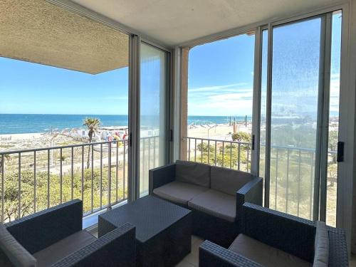 Appartement T3 duplex accès plage, parking, barbecue - FR-1-529-100 - Location saisonnière - Le Barcarès