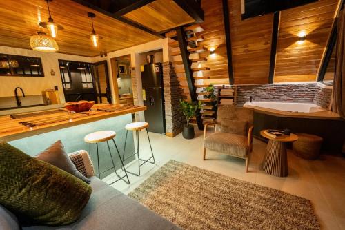 Luxury AFrame with Private Jacuzzi Poás Volcano (Luxury AFrame with Private Jacuzzi Poas Volcano) in Vara Blanca