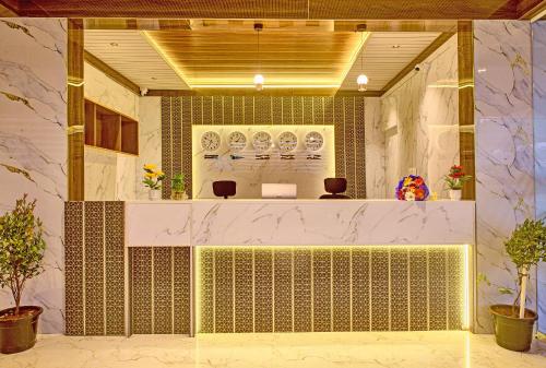 Vestíbulo, Hotel Airline Inn - Near Bangalore international Airport in Bangalore