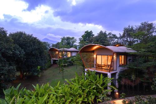 Balcony/terrace, Antheia Resorts, Pawna Lake - Luxury Boutique Resort in Kolechafesar