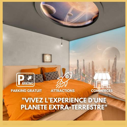 Planète extraterrestre - parking gratuit - cité de l'espace