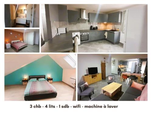 Le St Roch - appart 6-8 pers - wifi - centre ville