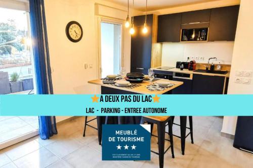 A 2 PAS DU LAC WIFI Garage Lac - Quintal