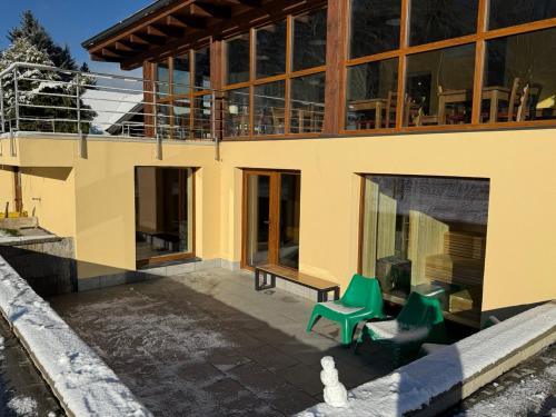 Sauna, Chata Ramzovské sedlo & Wellness (Chata Ramzovske sedlo & Wellness) in Ostruzna