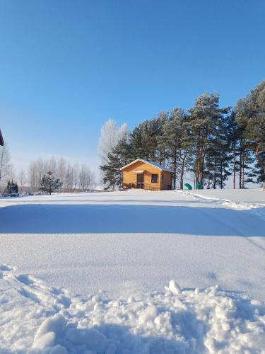 . Rāznas ezera namiņš D1 ar elektrisko apkuri