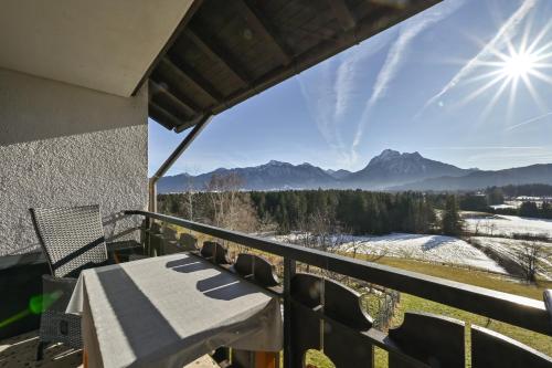 Erkély/terasz, Ferienwohnungen Reiss II in Hopfen Am See