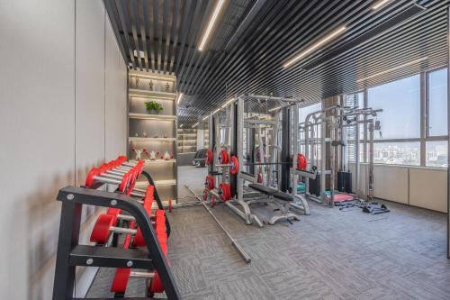 Fitness center, 上海兰墅国际酒店金山城市沙滩店 in Jinshan