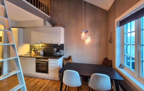 virtuve, 2 Bedroom Cozy Apartment In Røldal in Roldal