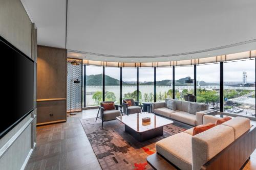 Étterem, Wyndham Grand Yichang Riverside in Jicsang