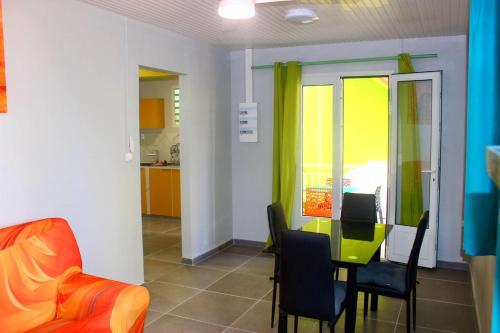 Tertu blue Caribbean house in La Trinite