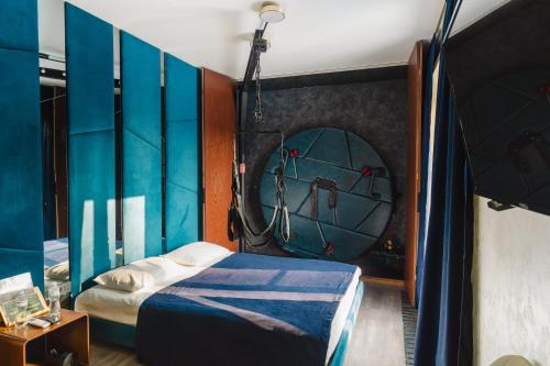 1 double bed