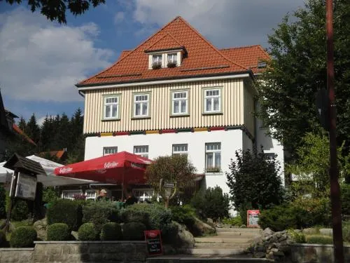 Gasthaus Brockenhėxe mit Restaurant & Café in Schierke, Deutschland