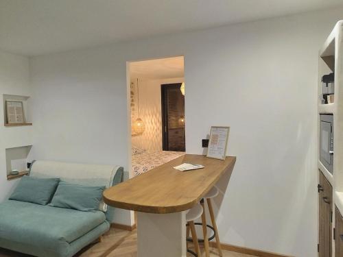 Iekārtas, Bastide des Coteaux, appartement indépendant (Bastide des Coteaux, appartement independant) in Genissieux (Rhone-Alpes)