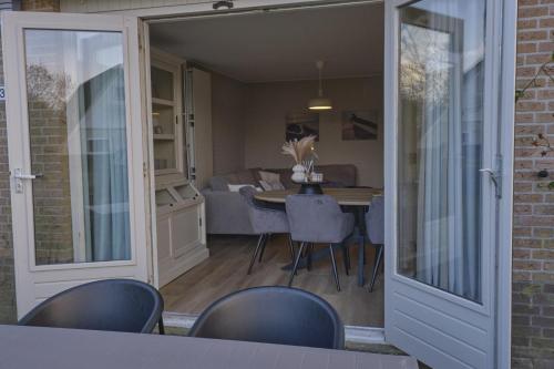 Balcony/terrace, Vakantiewoning Hornzicht in Oostmahorn