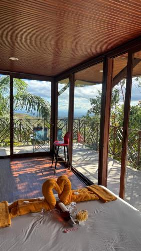 Beautiful view cabin in Boquete in Palmira