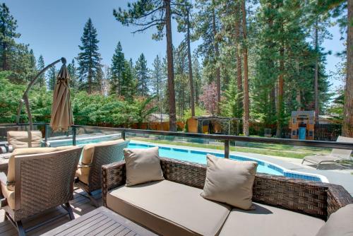 Beach and Skiing at Zephyr Cove house in Skyland