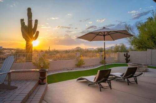 Desert Sunset in Cachet at Las Sendas