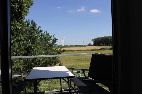 Kilátás, Ferienhaus Achtern Diek in Karolinenkoog