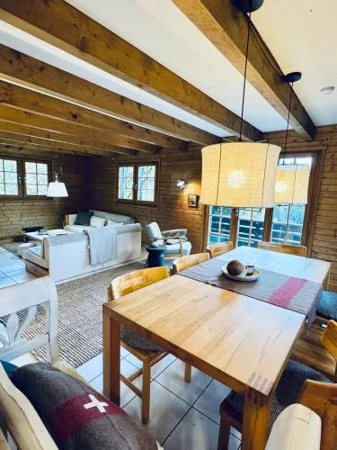 Chalet Bodeli with sauna and panoramic view glacier area in Blatten bei Naters, Schweiz
