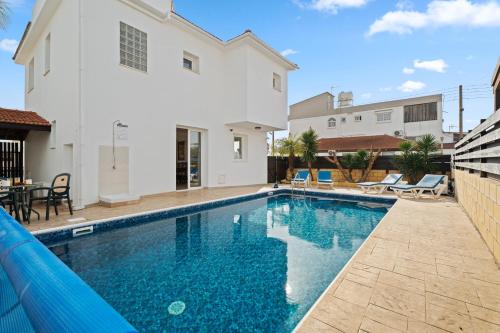 Viesnīcas āriene, Villa St George - 3 Bed Villa with Private Pool in Xylophaghou