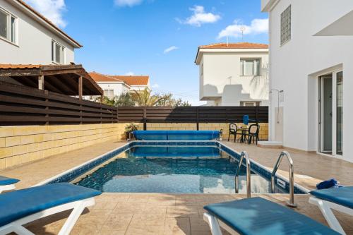 Peldbaseins, Villa St George - 3 Bed Villa with Private Pool in Xylophaghou