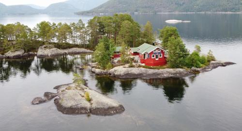 . Unique Setting And Silence On Private Island