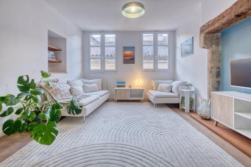 Derrière les vitraux, appartement climatisé