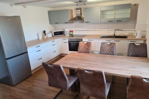 virtuve, Ferienwohnungen Alte Molkerei in Rochau