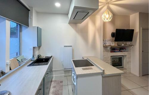 virtuve, 1 Bedroom Nice Home In Arques La Bataille in Arques La Bataille