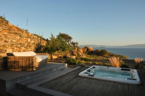 陽台/露台, Hidden Retreats Kythera in 普拉蒂亞阿莫斯