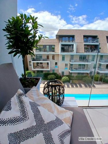 Villa Creole 0308 Luxe appartement met verwarmd zwembad Nieuwpoort Jachthaven – khách sạn tại Nieuwpoort