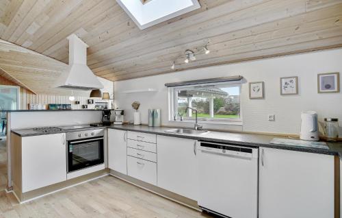 Kitchen, 6 Bedroom Amazing Home In Idestrup in Idestrup