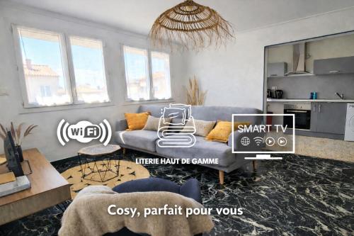 L'Escale Marine à 3 mn à pied de la plage - 2CH