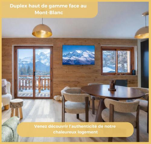 Le Balcon du Mont-BIanc I Duplex I Combloux