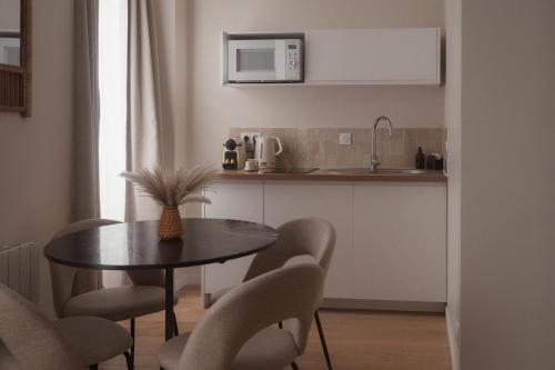 Konyha, Sézam Appart’Hôtel Saint-Malo (Sezam Appart’Hotel Saint-Malo) in Saint Malo