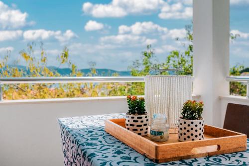 Erkély/terasz, Apartment Bernarda in Igrane