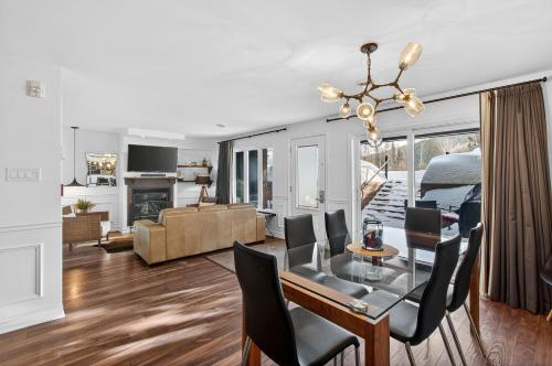 Prestigious condo at the foot of the St-Sauveur slopes in 聖索沃爾