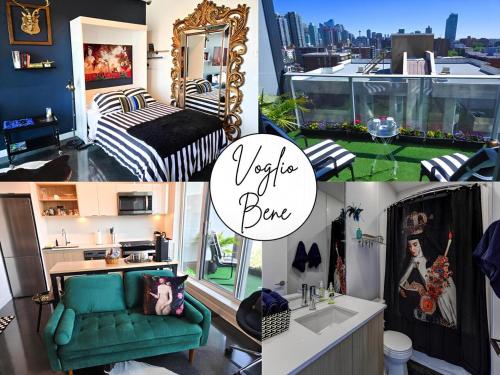 Boutique Studio City Views, Patio, Fireplace Voglio Bene