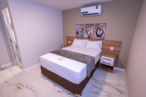 1 double bed