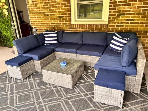 Erkély/terasz, Rose Porch, Historic home on acre lot 25 min from Nashville in Millersville (TN)