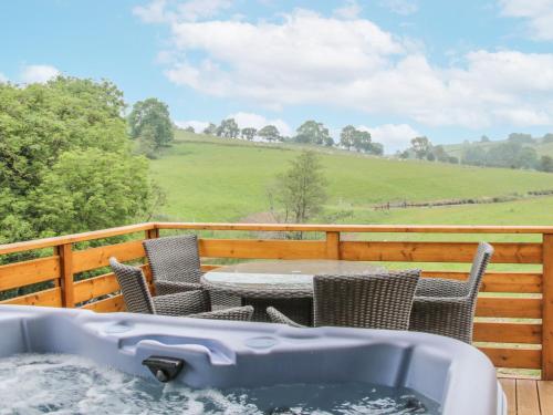 Viesnīcas āriene, Manor Farm Lodges - Red Kite Lodge in Bettws Cedewain