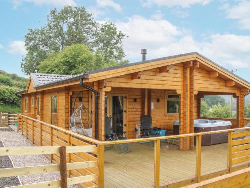 Viesnīcas āriene, Manor Farm Lodges - Red Kite Lodge in Bettws Cedewain