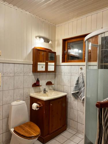 Cozy Timber Lodge With Sauna & Grill Hut in Storsteinnes