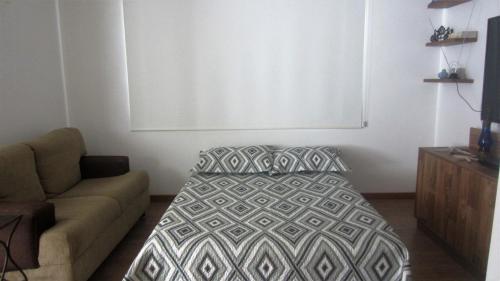 Apartment with Balcony room in loft lindo em Mariscal